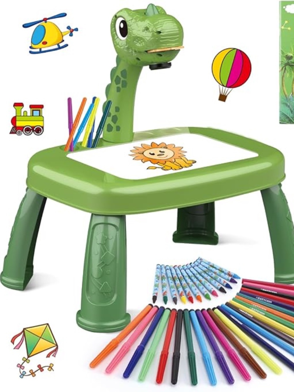 Dinosaur Drawing Projector Table Set for Kids NEW!!!!!